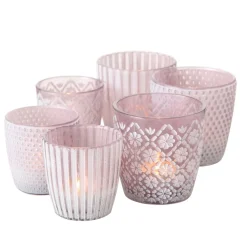 Boltze Windlicht Patty 6er-Set