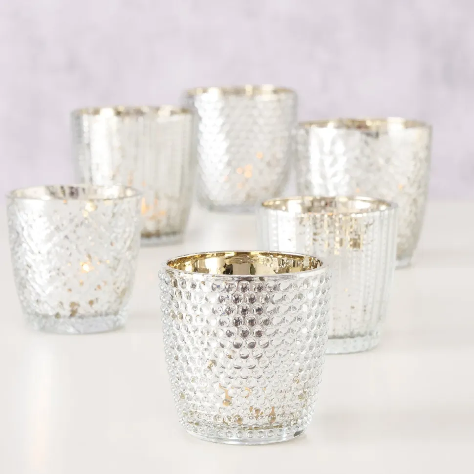 Boltze Windlicht Patty 6er-Set