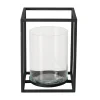 Boltze Windlicht Quantum Metall, Glas