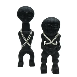 byRoom Afrikanische Figur aus Mangoholz