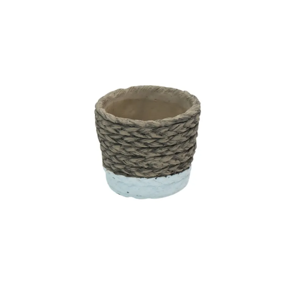 byRoom Geflochtener Blumentopf
