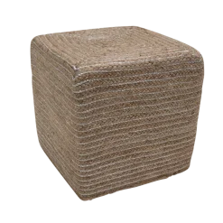 byRoom Pouf Silver String