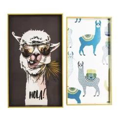 byRoom Tablett 2er Set Lama