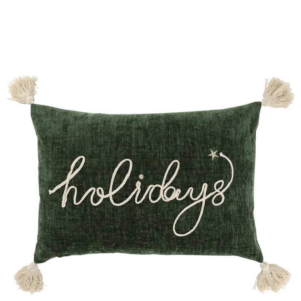 Chic Antique Aix Kissenbezug mit Quasten Holidays