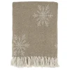 Chic Antique Aix Plaid Garnüberschuss mit Eiskristallen