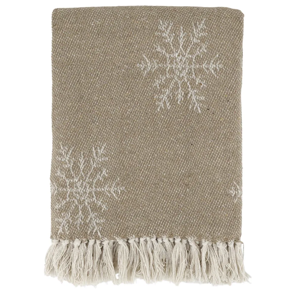 Chic Antique Aix Plaid Garnüberschuss mit Eiskristallen