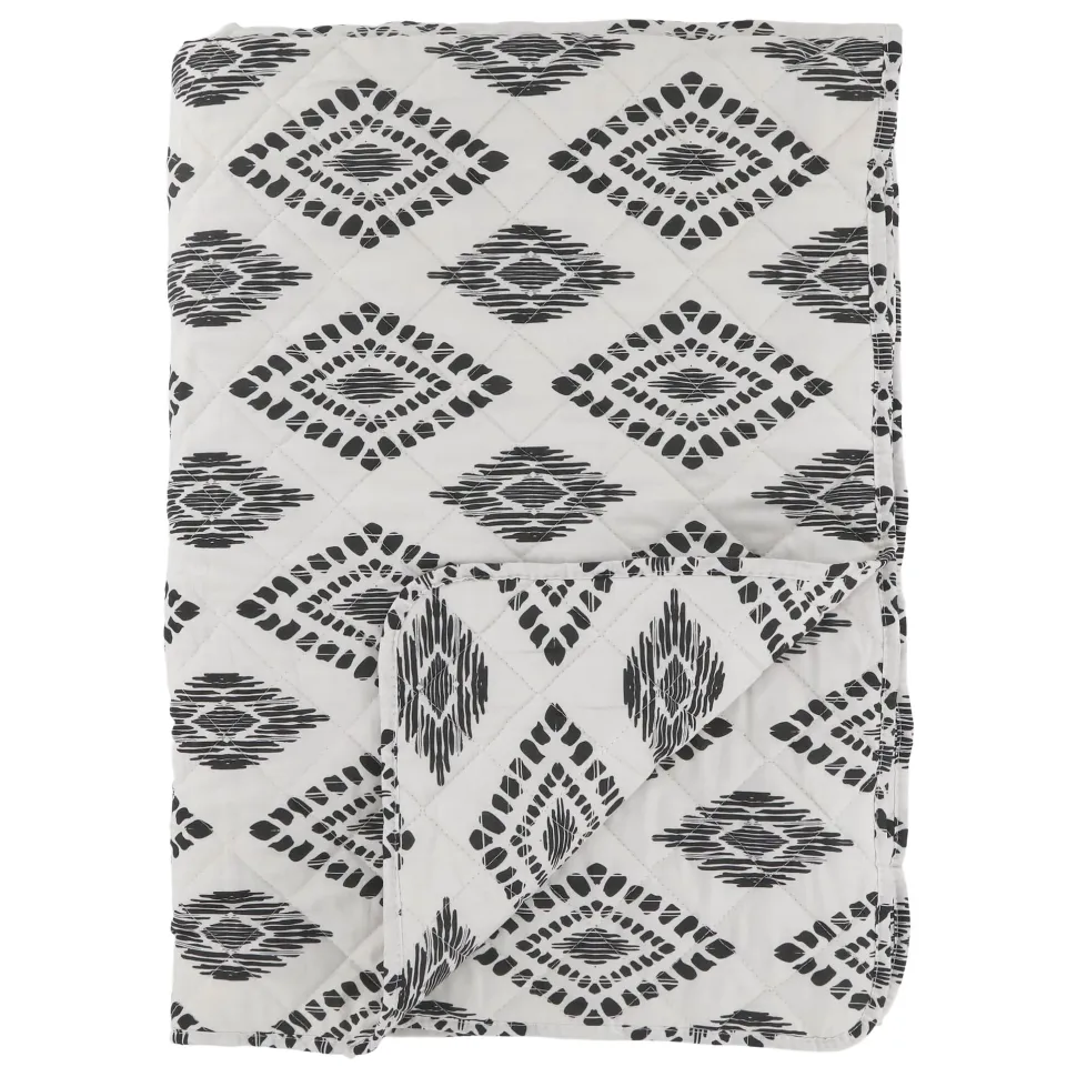 Chic Antique Aix Quilt mit ethnischem Muster