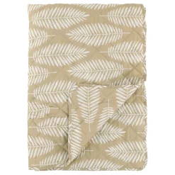 Chic Antique Aix Quilt mit Tropischen Blattmotiv