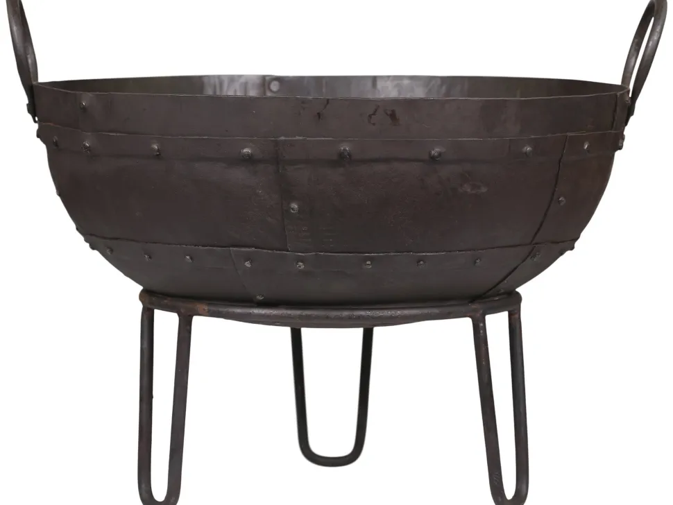 Chic Antique Alte Feuerschale Grimaud
