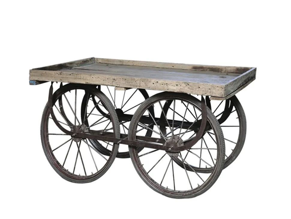 Chic Antique Alter Wagen Antik