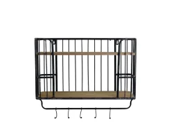 Chic Antique Altes Regal Garderobe mit Haken