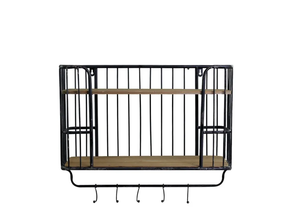 Chic Antique Altes Regal Garderobe mit Haken