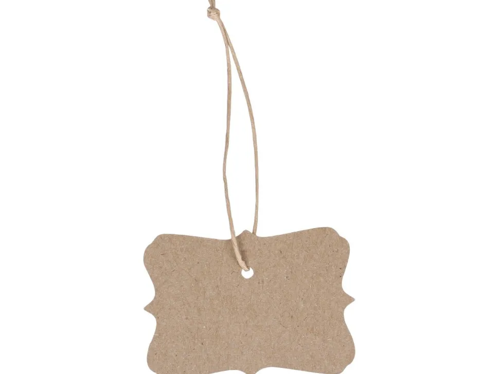 Chic Antique Anhänger mit gewellter Kante