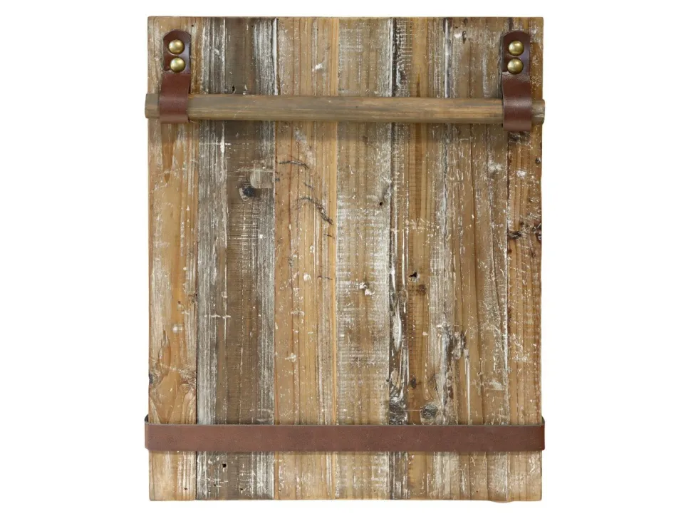 Chic Antique Aufhang für Papier in Recyclingholz
