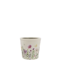 Chic Antique Avignon Blumentopf mit Blumenmotiv