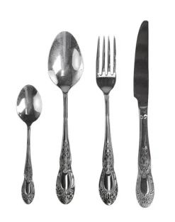 Chic Antique Besteck mit Dekor 4er Set
