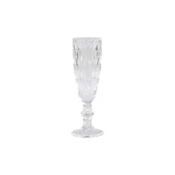 Chic Antique Champagnerglas mit Diamantenmuster