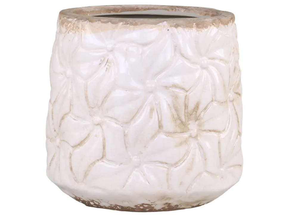 Chic Antique Colmar Blumentopf mit Blumenmuster