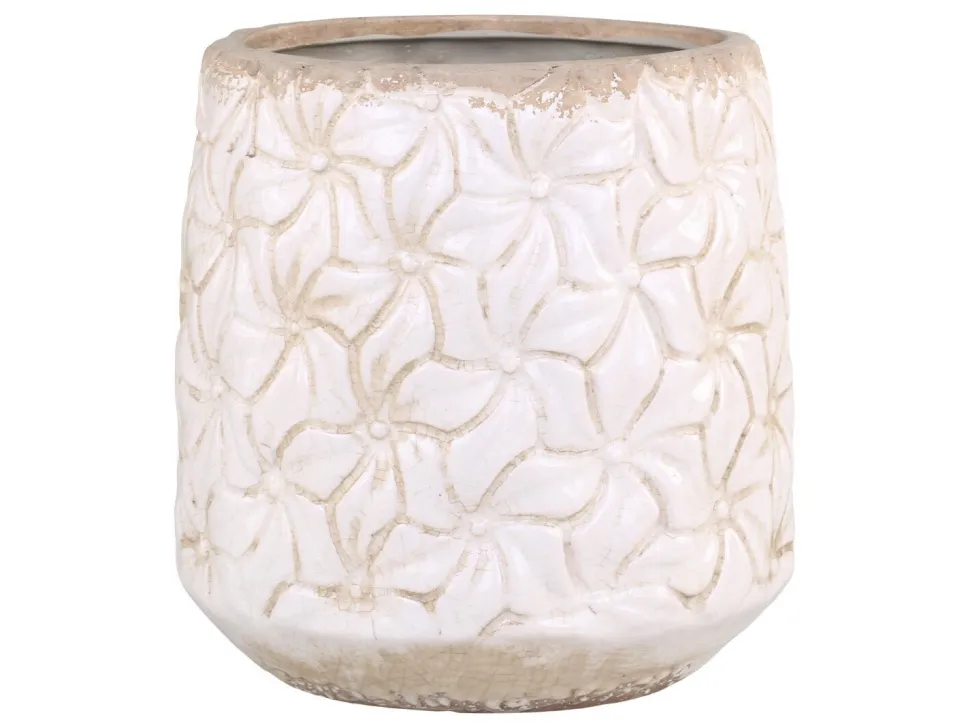Chic Antique Colmar Blumentopf mit Blumenmuster