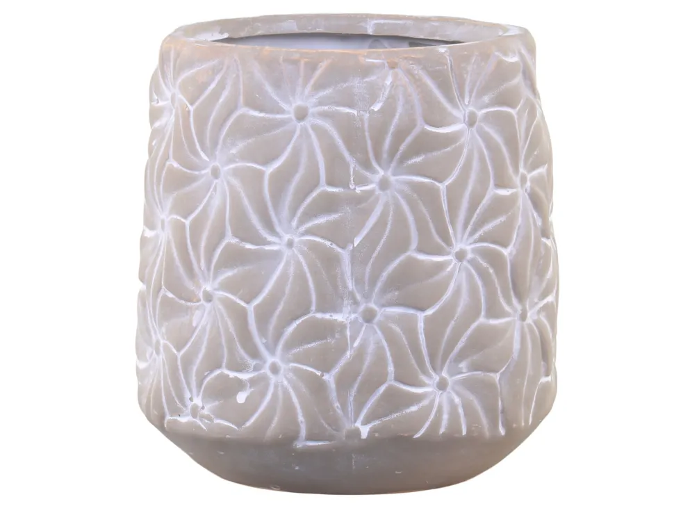Chic Antique Colmar Blumentopf mit Blumenmuster