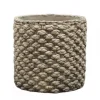 Chic Antique Corte Übertopf mit Zopfmuster