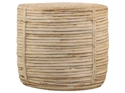 Chic Antique Corte Übertopf mit Streben Muster