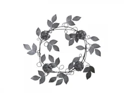 Chic Antique Deko Kranz mit Blumen