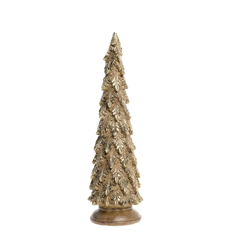 Chic Antique Deko Weihnachtsbaum messingfarbig