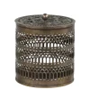Chic Antique Dose mit Deckel und Muster