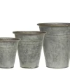 Chic Antique Eisen Blumentöpfe im Set
