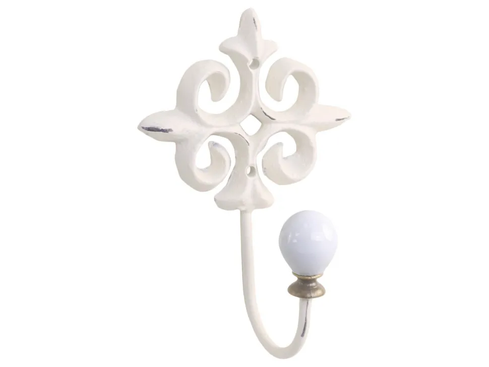 Chic Antique Eisenhaken mit Dekor und Griff