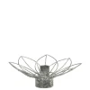 Chic Antique Eisen Kerzenständer in Blumenform