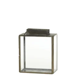 Chic Antique Eisen Laterne für Kerzen