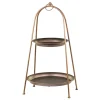 Chic Antique Etagere mit zwei Schalen
