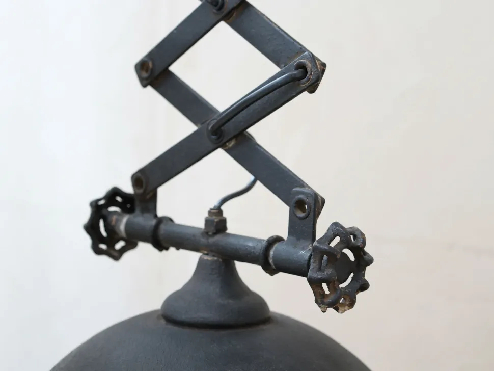 Chic Antique Factory Deckenlampe Industrial ausziehbar