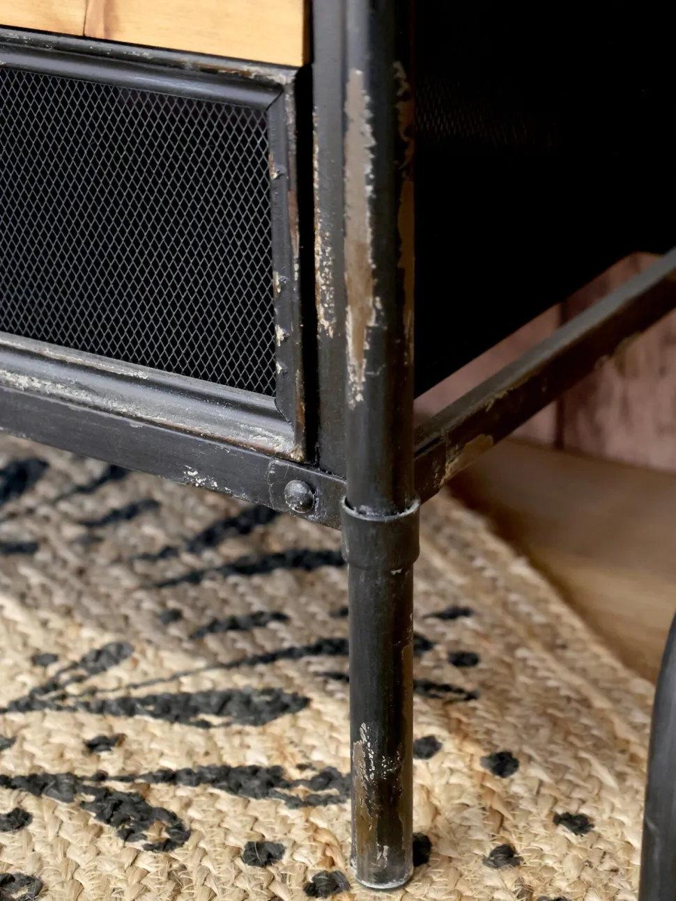 Chic Antique Factory Kommode, Industrial Design