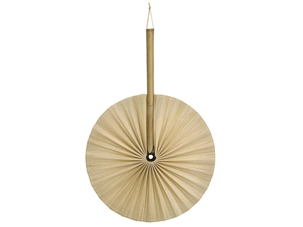 Chic Antique Fächer Bambus Wanddekoration