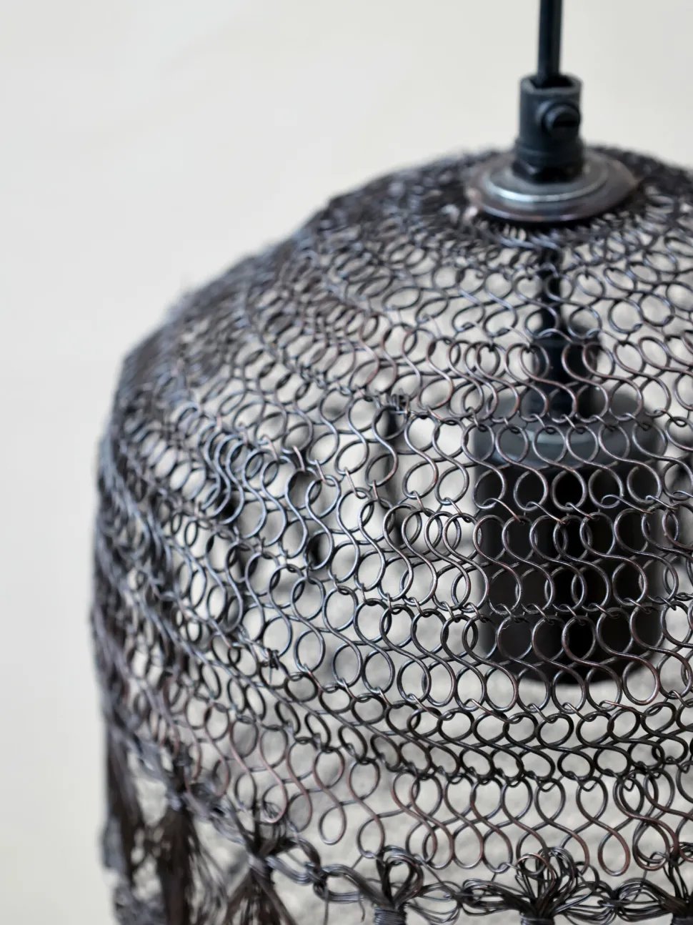Chic Antique Fil de fer Hänge-Lampe