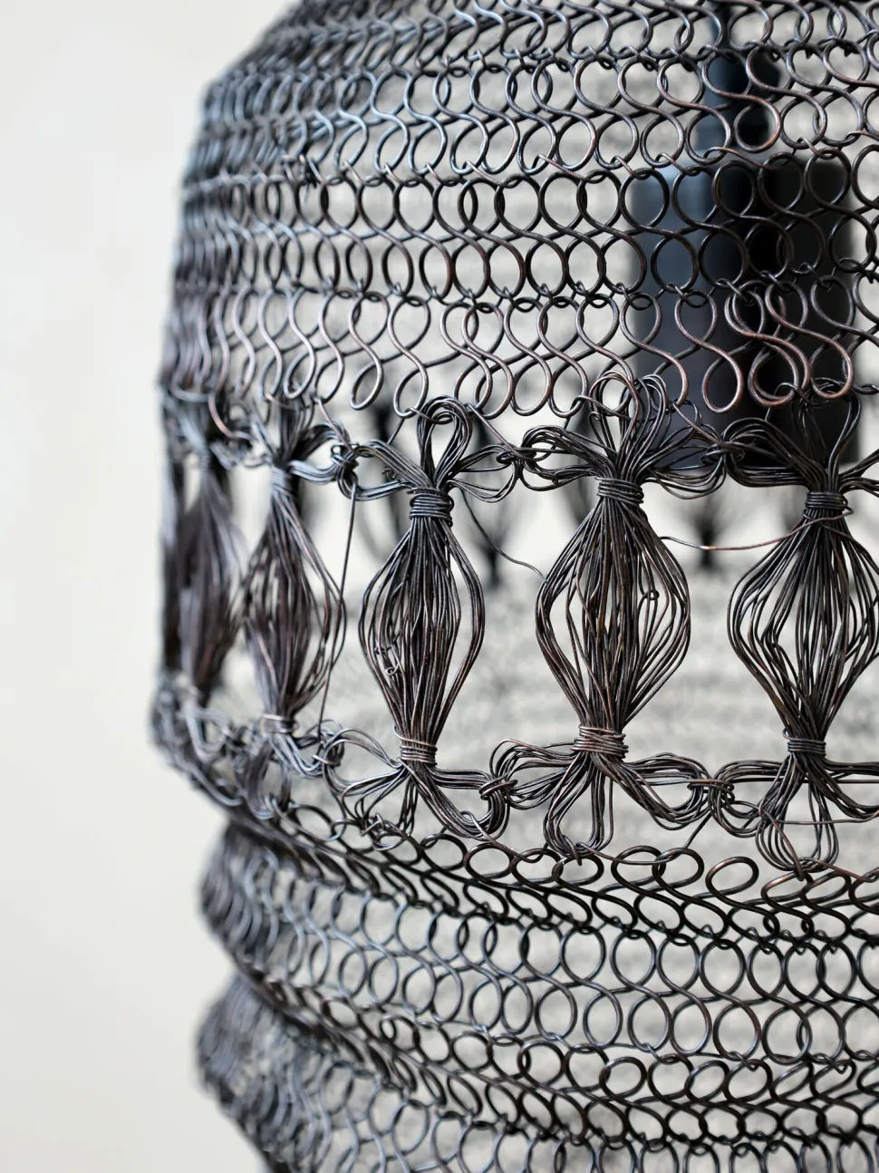 Chic Antique Fil de fer Hänge-Lampe