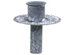 Chic Antique Flaschenaufsatz Kerzenhalter mit dekorativem Rand