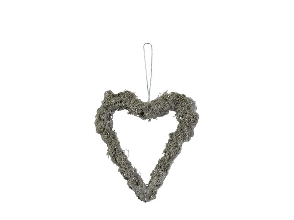 Chic Antique Fleur Flechtenherz mit Aufhängung