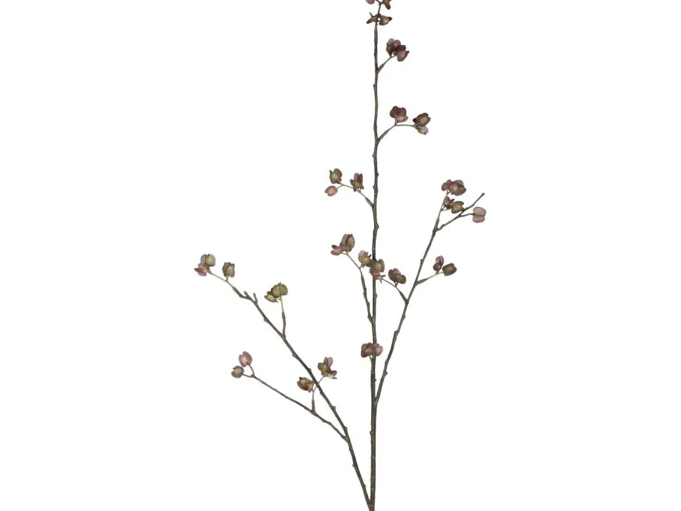 Chic Antique Fleur Zweig mit altrosa Samenkapsel