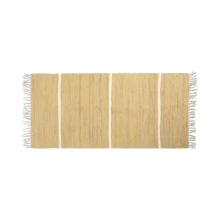 Chic Antique Flickenteppich mit Streifen