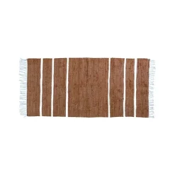 Chic Antique Flickenteppich mit Streifen
