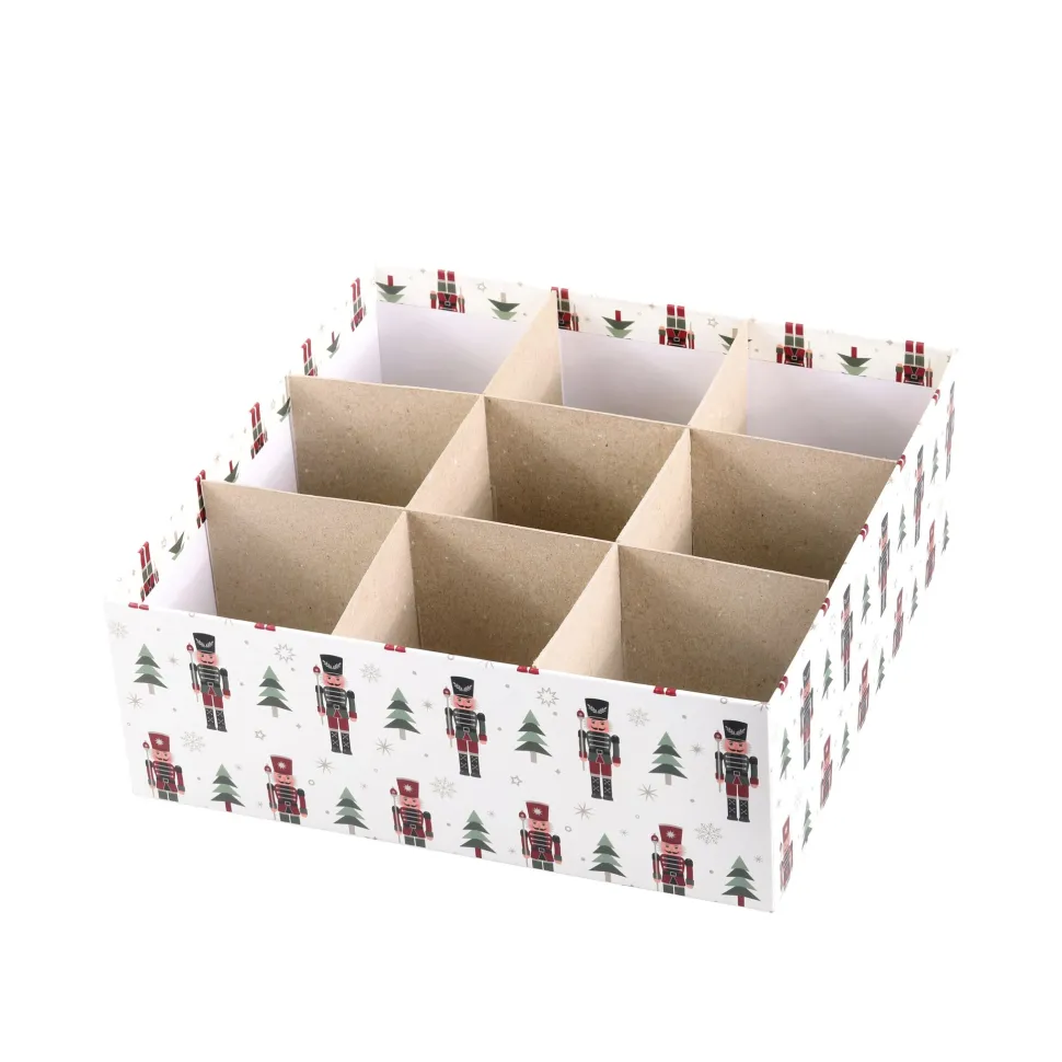 Chic Antique Geschenkbox 3er-Set mit Nussknacker