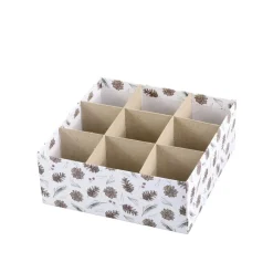 Chic Antique Geschenkbox 3er-Set mit Zapfen