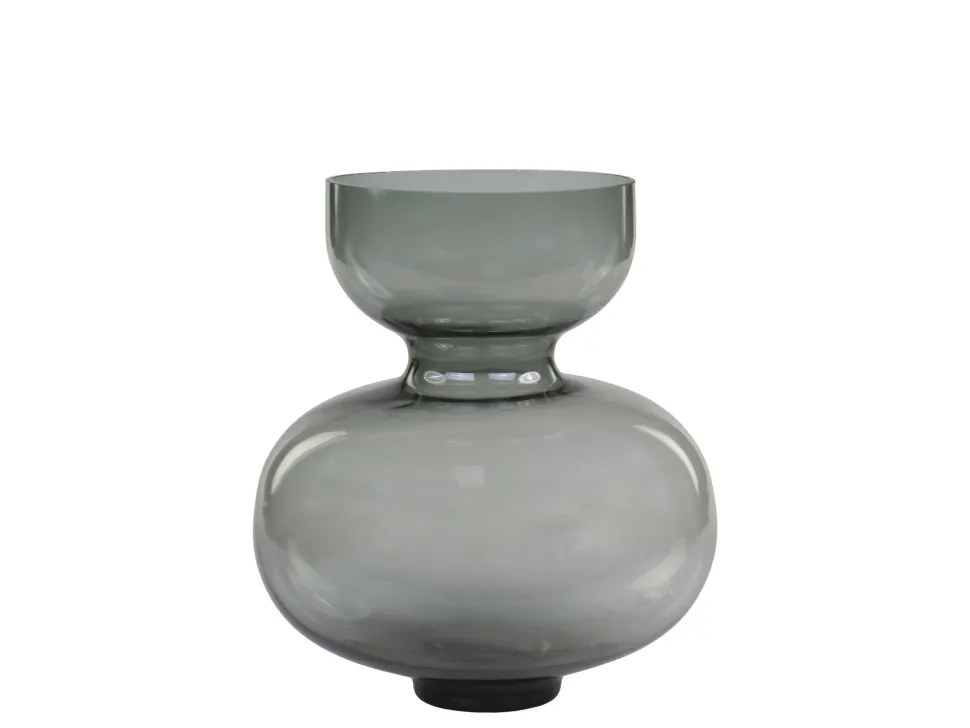 Chic Antique Glasvase gewölbt