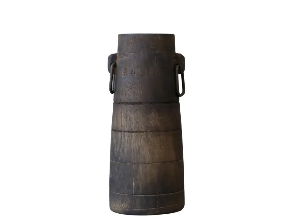 Chic Antique Grimaud Holzvase für Dekozwecke