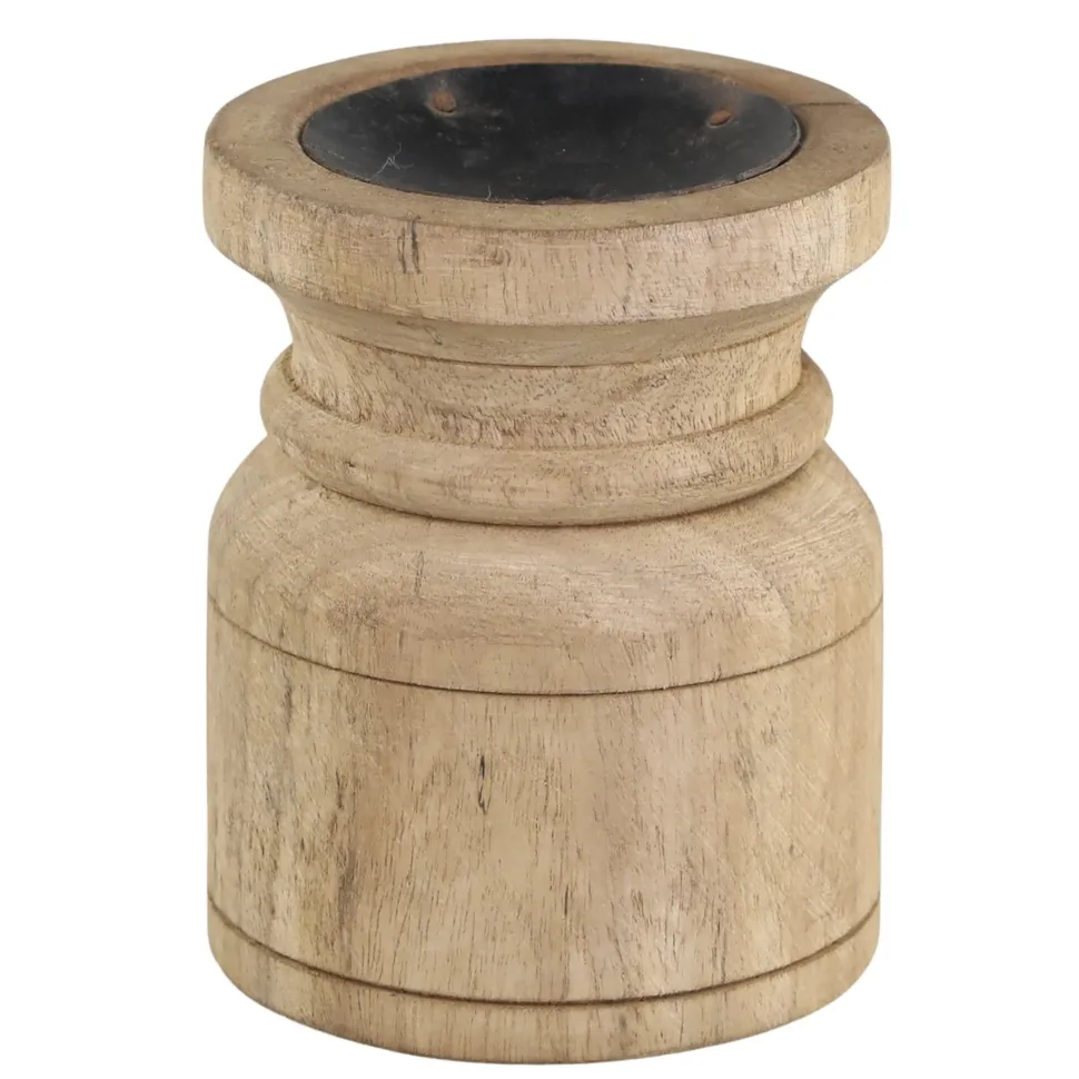 Chic Antique Grimaud Kerzenständer aus Holz