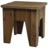 Chic Antique Hocker aus Fichtenholz
